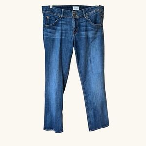 Hudson low rise straight ankle Jean sz 30